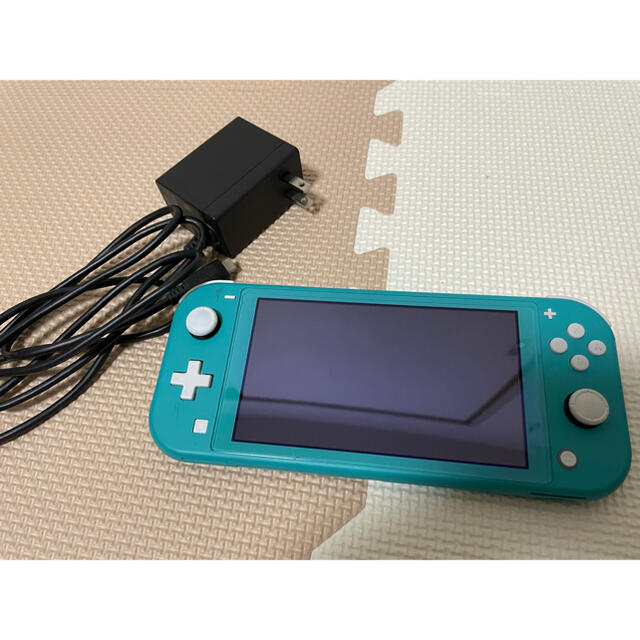 Nintendo Switch  ライト ターコイズ　充電器付きゲームソフト/ゲーム機本体