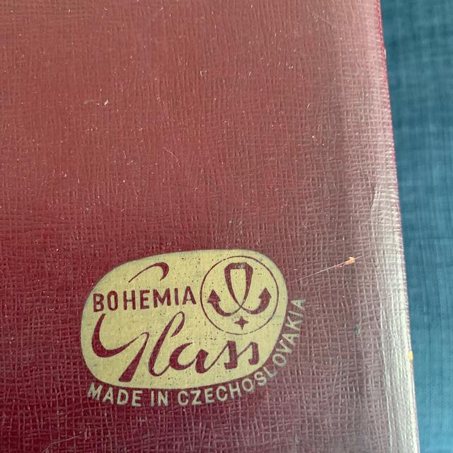 BOHEMIA Cristal(ボヘミア クリスタル)のUSED BOHEMIA glass 花瓶　BIGサイズ　ボヘミアグラス　 インテリア/住まい/日用品のインテリア小物(花瓶)の商品写真