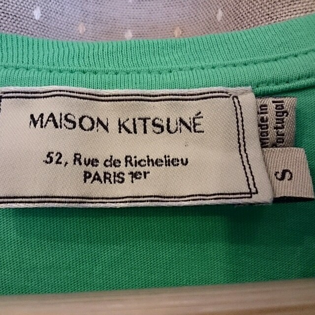 MAISON KITSUNE'(メゾンキツネ)のMAISON KITSUNE美品T最終 レディースのトップス(Tシャツ(半袖/袖なし))の商品写真