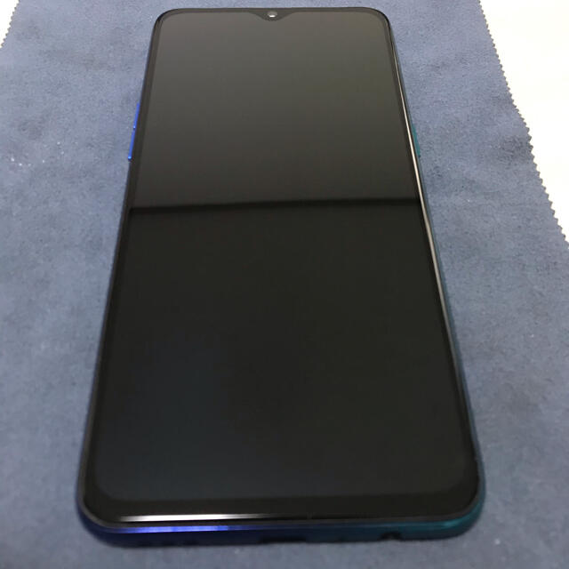 OPPO(オッポ)のOppo Reno A BLUE 64G スマホ/家電/カメラのスマートフォン/携帯電話(スマートフォン本体)の商品写真