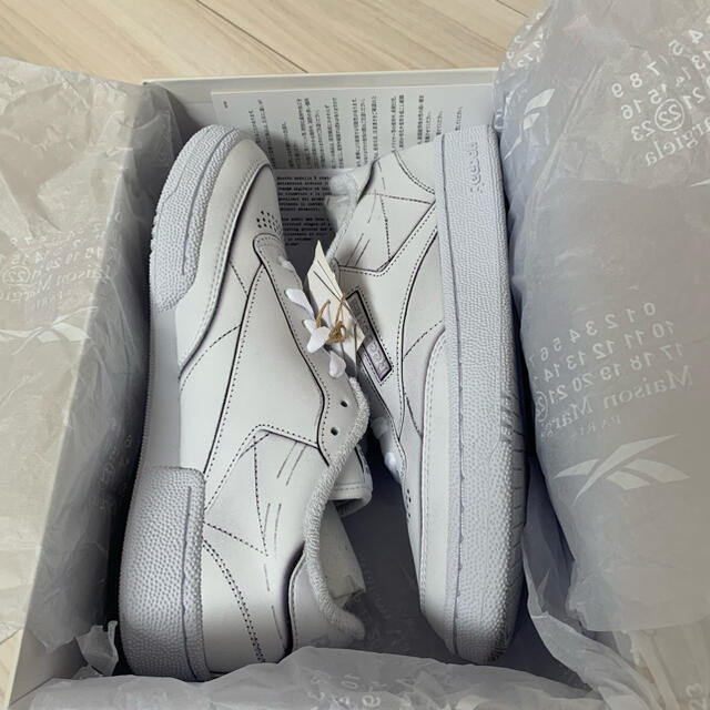 REEBOK Maison Margiela club c 24.5cmの通販 by iam_tomo's shop｜ラクマ