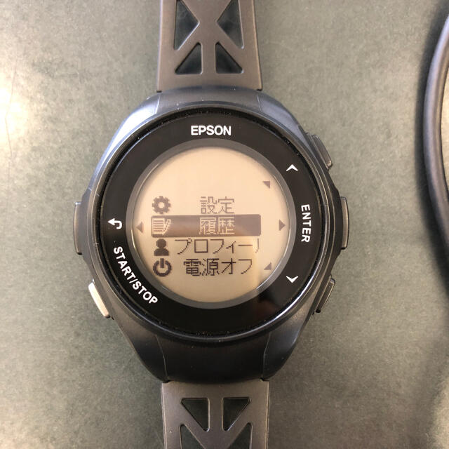 EPSON(エプソン)のEPSON GPSギア Q-10B ランニングウォッチ メンズの時計(腕時計(デジタル))の商品写真
