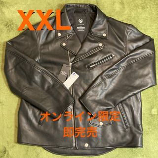 アンダーカバー(UNDERCOVER)の【最終値下】XXL GU x undercover ライダースジャケット (ライダースジャケット)