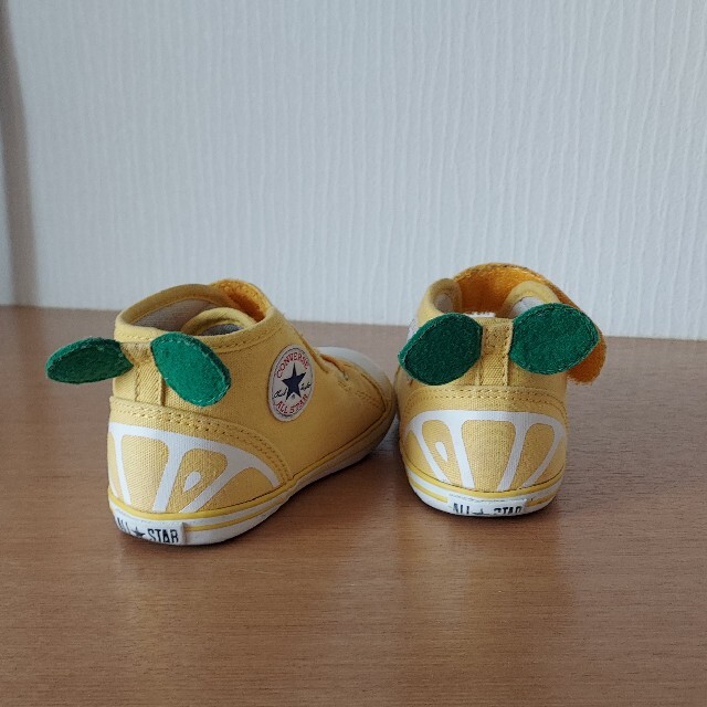 CONVERSE(コンバース)の⭐まなさん専用⭐オールスターレモン🍋スニーカー　 キッズ/ベビー/マタニティのベビー靴/シューズ(~14cm)(スニーカー)の商品写真