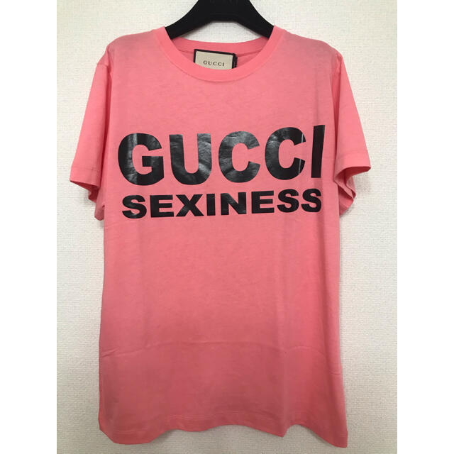 格安 Gucci - 専用‼️新品未使用GUCCI グッチ　ロゴTシャツ　サイズ　M Tシャツ/カットソー(半袖/袖なし)