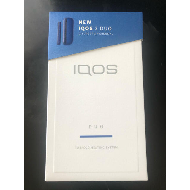 IQOS(アイコス)のIQOS3 DUO  アイコス3 デュオ　ブルー メンズのファッション小物(タバコグッズ)の商品写真