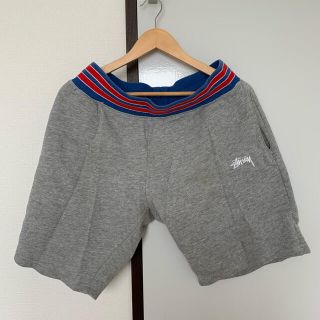 ステューシー(STUSSY)のstussy スエットハーフパンツ　M(ショートパンツ)