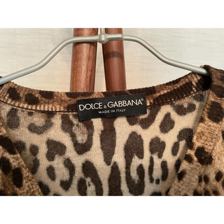 Dolce&Gabbana ドルチェ&ガッバーナ　レオパート　豹柄　カーディガン