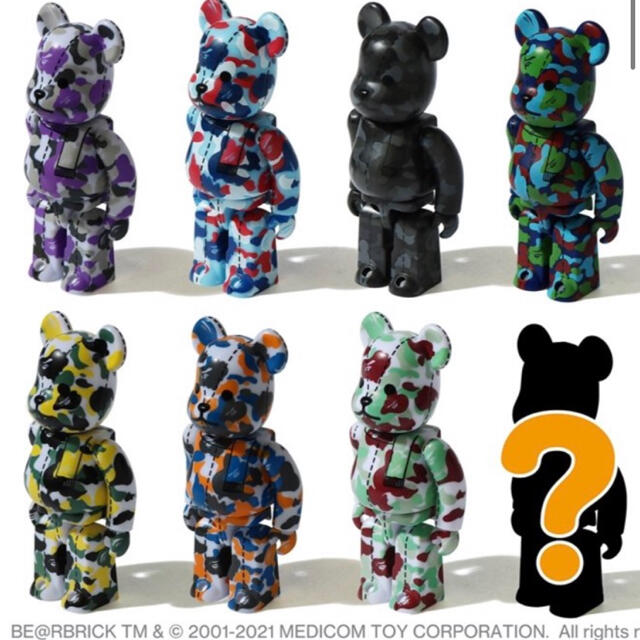 A BATHING APE(R) 28TH BE@RBRICK BAPE