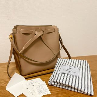 アニヤハインドマーチ(ANYA HINDMARCH)のアニヤハインドマーチ 美品 シューレース・ドローストリングバッグ トートバッグ(ハンドバッグ)