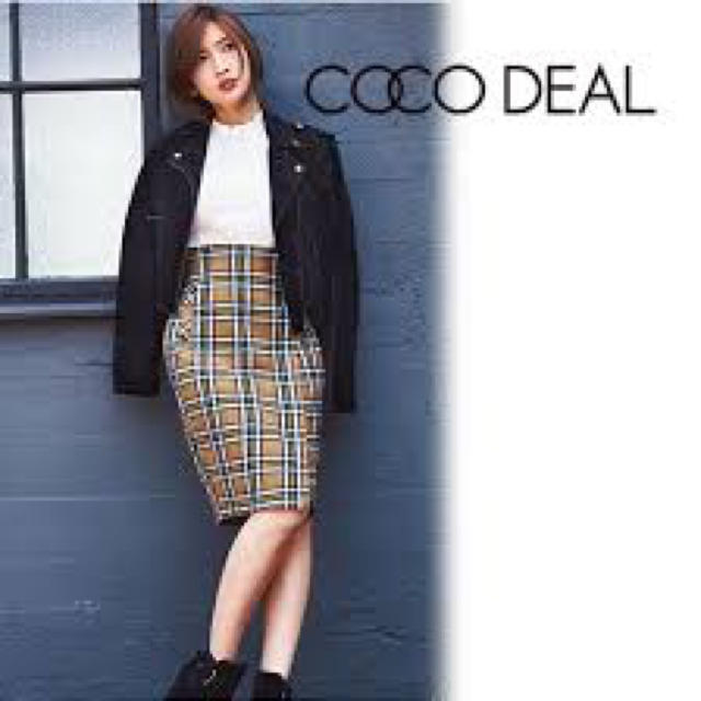COCO DEAL(ココディール)のcocodeal チェック スカート レディースのスカート(ひざ丈スカート)の商品写真