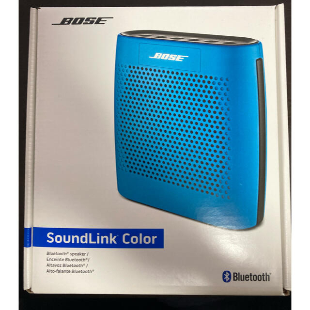 BOSE(ボーズ)のBOSE SoundLink Color ブルー スマホ/家電/カメラのオーディオ機器(スピーカー)の商品写真