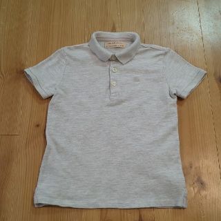 ザラキッズ(ZARA KIDS)のZARA ポロシャツ キッズ グレー 116cm(Tシャツ/カットソー)