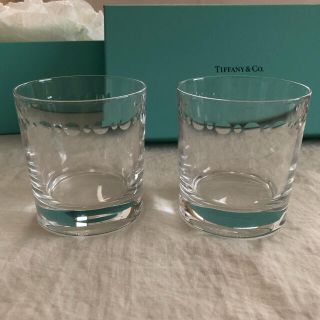 ティファニー(Tiffany & Co.)のティファニー　ロックグラス　2個(グラス/カップ)