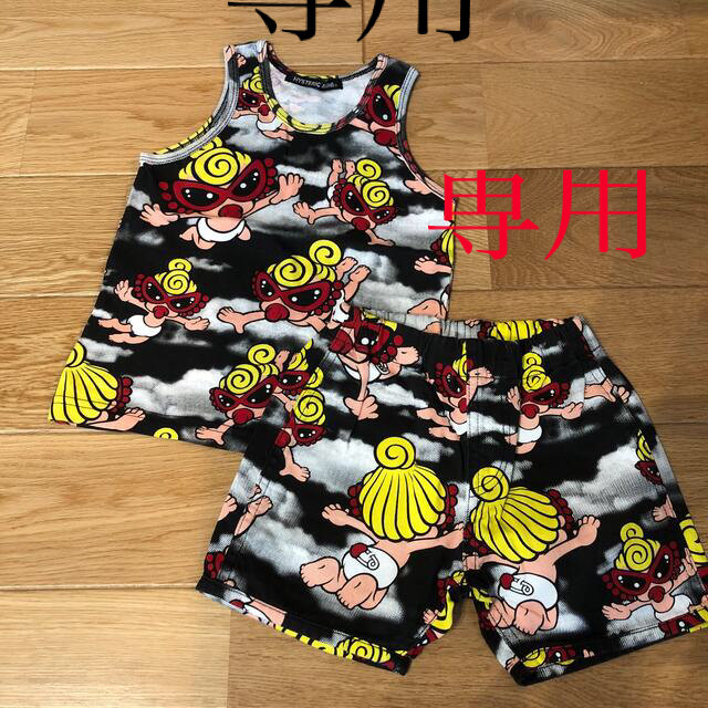 HYSTERIC MINI(ヒステリックミニ)のヒスミニ　タンクトップ短パンセット キッズ/ベビー/マタニティのキッズ服男の子用(90cm~)(パンツ/スパッツ)の商品写真