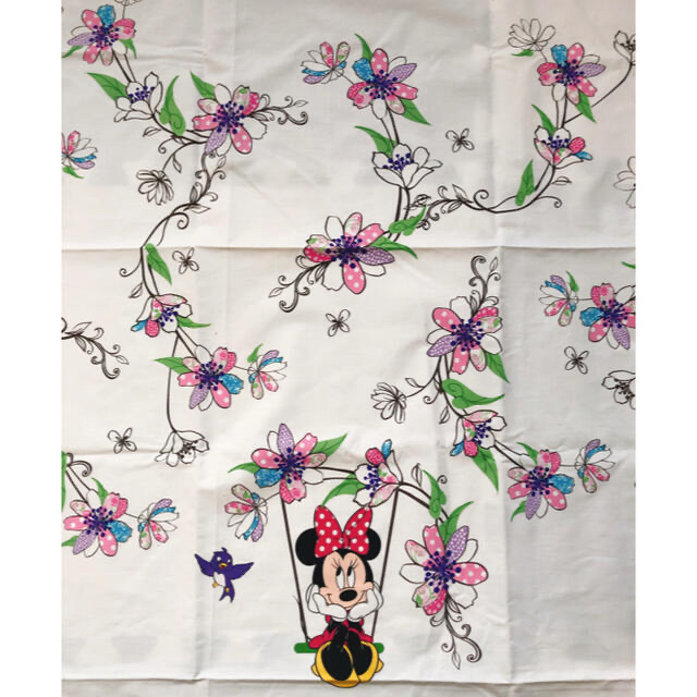 Disney(ディズニー)のDisney ミニー 花柄 ブランコ ハンドメイドの素材/材料(生地/糸)の商品写真