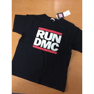 ジーユー(GU)の【GU／ジーユー】グラフィックTシャツ(RUM DMC)140cm／ブラック(Tシャツ/カットソー)