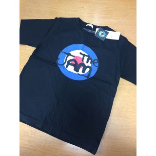 ジーユー(GU)の【GU／ジーユー】グラフィックTシャツ（The JAM）140cm／ブラック(Tシャツ/カットソー)