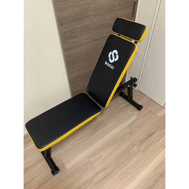 motions可変式ダンベル24kg +WASAIのインクラインベンチの通販 by