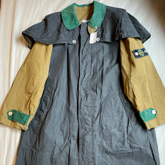 STONE ISLAND(ストーンアイランド)の奇跡のデッド STONE ISLAND 1st Tela Stella Coat メンズのジャケット/アウター(ステンカラーコート)の商品写真