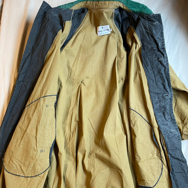 STONE ISLAND(ストーンアイランド)の奇跡のデッド STONE ISLAND 1st Tela Stella Coat メンズのジャケット/アウター(ステンカラーコート)の商品写真