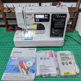 ブラザー(brother)の【ほぼ未使用整備済】ブラザー文字縫い機能付きコンピュータミシンSENSIA550(その他)