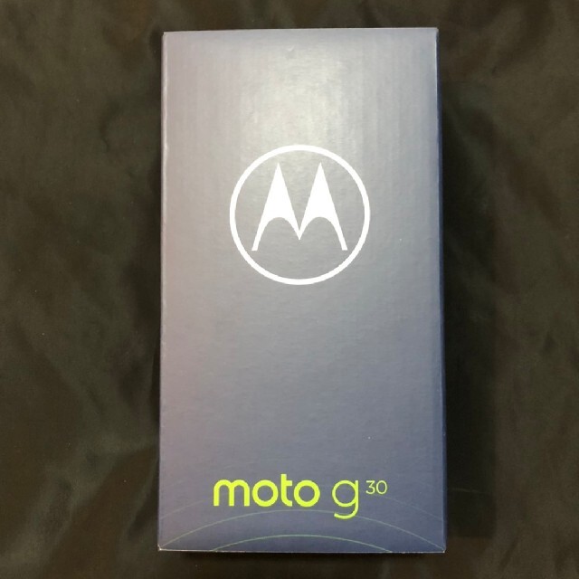 新品未開封　moto g30スマートフォン/携帯電話