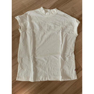 コーエン(coen)のフレンチスリーブ　白Tシャツ　フリーサイズ(Tシャツ(半袖/袖なし))