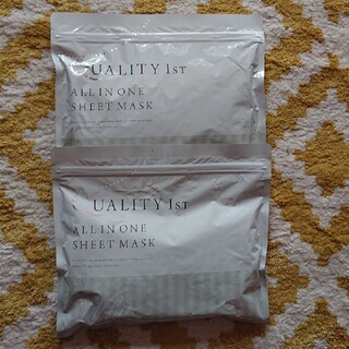 クオリティファースト(QUALITY FIRST)のクオリティファースト  ホワイト オールインワンシートマスク 30枚×2袋 (パック/フェイスマスク)