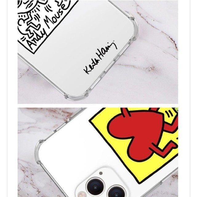 Galaxy(ギャラクシー)のGalaxy S10 スマホケース KEITH HARING スマホ/家電/カメラのスマホアクセサリー(Androidケース)の商品写真