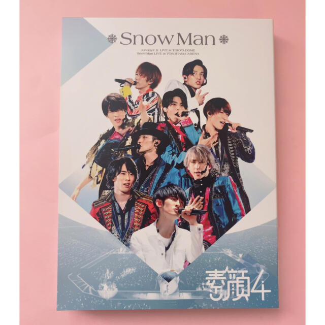 正規品販売! 専用出品】素顔4 【R様 - Johnny's SnowMan盤 (ポストカード付き) 3枚組 DVD アイドル