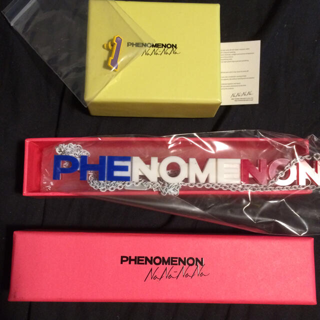 PHENOMENON(フェノメノン)のnananana PHENOMENON ピアス ネックレス SET 美品 レディースのアクセサリー(ネックレス)の商品写真