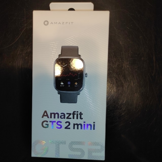 【新品未開封品】スマートウォッチ　Amazfit GTS 2 mini　ブラック