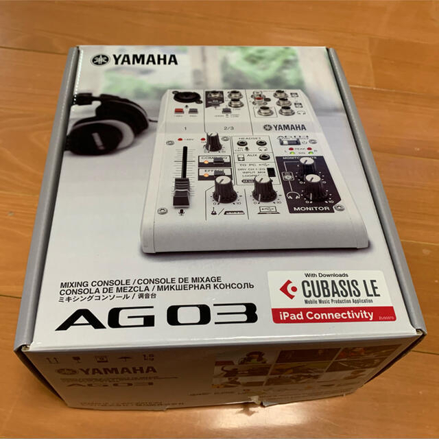 本日特別価格】YAMAHAウェブキャスティングミキサー　AG03　オーディオインターフェイス