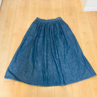 カルバンクライン(Calvin Klein)のCalvin Klein Sports denim long skirt(ロングスカート)
