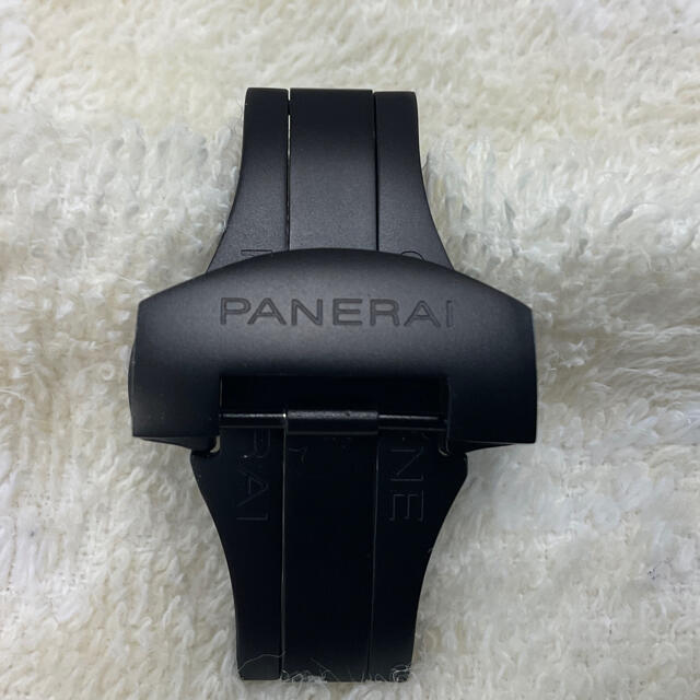 Dバックル　ブラック　メンズ腕時計ベルト用　留め金　【中古】 メンズの時計(その他)の商品写真