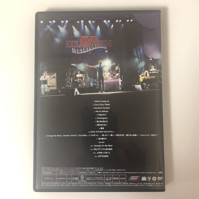 EXILE(エグザイル)のEXILEアツシ　SPECIAL SOLO LIVE IN HAWAII DVD エンタメ/ホビーのタレントグッズ(ミュージシャン)の商品写真