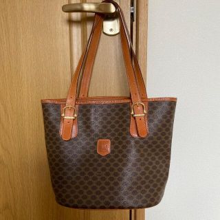 セリーヌ(celine)のセリーヌ　オールドセリーヌ　マカダム　総柄　トートバッグ　ハンドバッグ　バケツ型(ハンドバッグ)