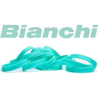 ビアンキ(Bianchi)の新品★ビアンキ★シリコン リストバンド★チェレステ カラー★自転車★ロードバイク(ウエア)