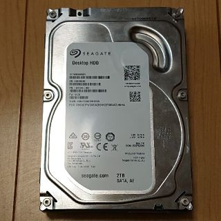 (価格相談可) SEAGATE ST2000DM001 2TB HDD(PCパーツ)