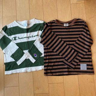 チャンピオン(Champion)のチャンピオンロンT100ｾﾝﾁ&ボーダーロンT110ｾﾝﾁ(Tシャツ/カットソー)