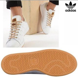 アディダス(adidas)のスタンスミス　クリアブラウン　24.5(スニーカー)