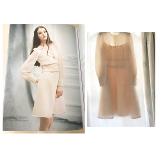 フォクシー(FOXEY)のDress “ Chiffon Veil ”  DAISY LIN  FOXEY(ひざ丈ワンピース)