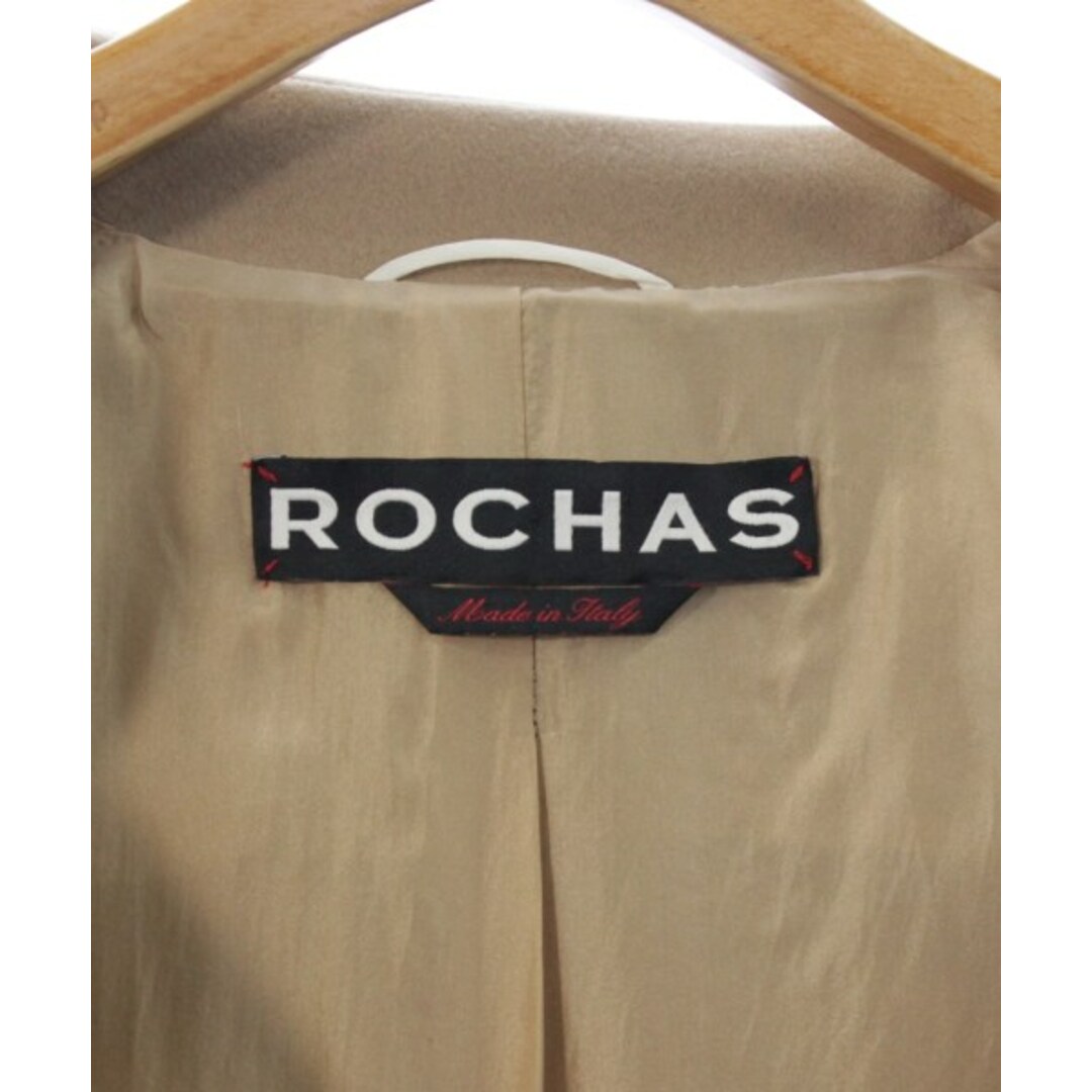 ROCHAS(ロシャス)のROCHAS ロシャス コート（その他） 42(M位) ベージュ 【古着】【中古】 レディースのジャケット/アウター(その他)の商品写真