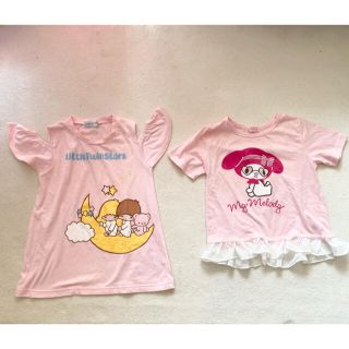 シマムラ(しまむら)の【しまむら】女の子キャラT 130 ２枚セット(Tシャツ/カットソー)