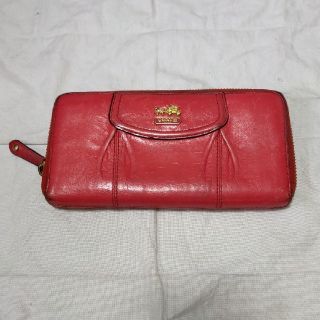 コーチ(COACH)のCOACH ラウンドファスナー長財布(財布)