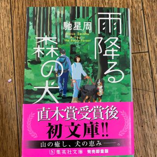 シュウエイシャ(集英社)の雨降る森の犬　小説(その他)