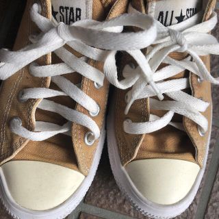 コンバース(CONVERSE)のコンバース　ベージュ(スニーカー)