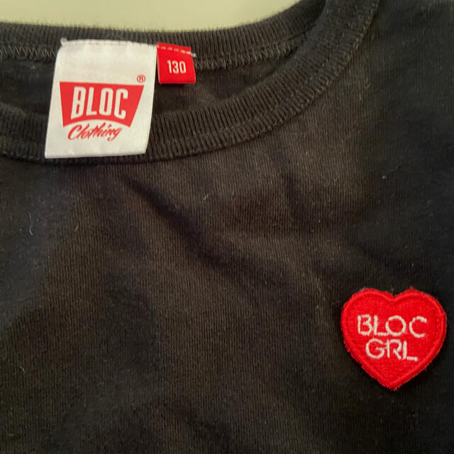 BLOC(ブロック)のBLOC 女児長袖Tシャツ キッズ/ベビー/マタニティのキッズ服女の子用(90cm~)(Tシャツ/カットソー)の商品写真