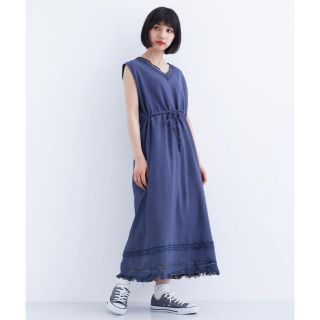 メルロー(merlot)の新品 merlot ノースリーブロングワンピース (ロングワンピース/マキシワンピース)